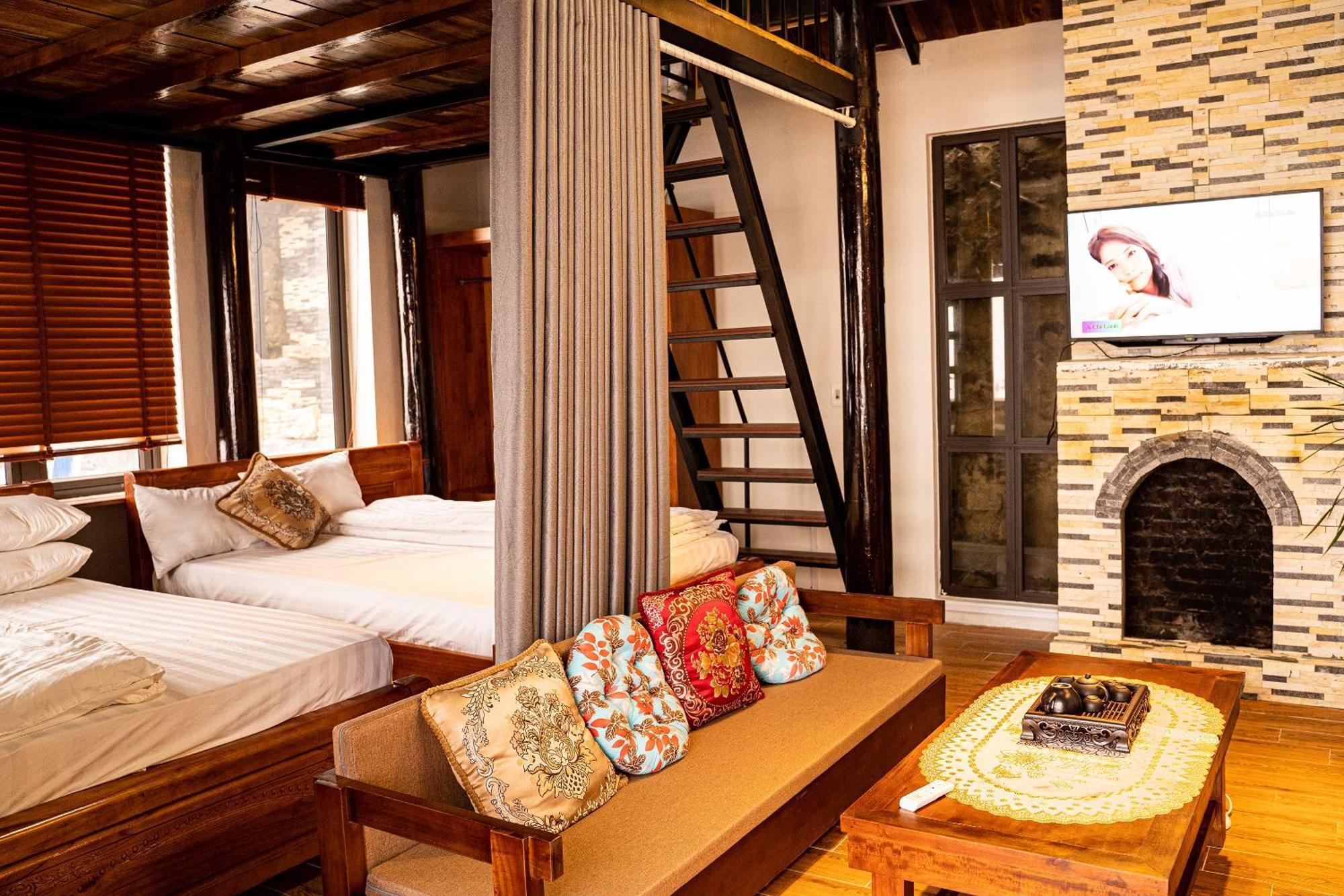 Chuon Chuon Villa Homestay Tam Ðảo Esterno foto